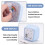 60 Minute Visual Timer with Protective Case, Rainbow Disk Timer, Silent Countdown  Management Tool Light 5