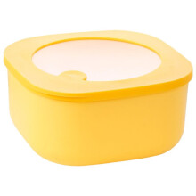 Lunch Box Refrigeratable Microwave Fresh-Keeping Box Visible Food Lunch Box Sealed Bowl Lunch Box B