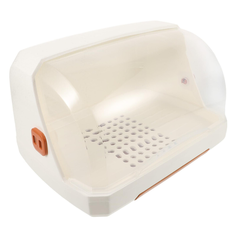 Baby Bottle Drying Rack with Lid, Large Capacity Nursing Bottle Organizer for Home, Dishwasher Safe