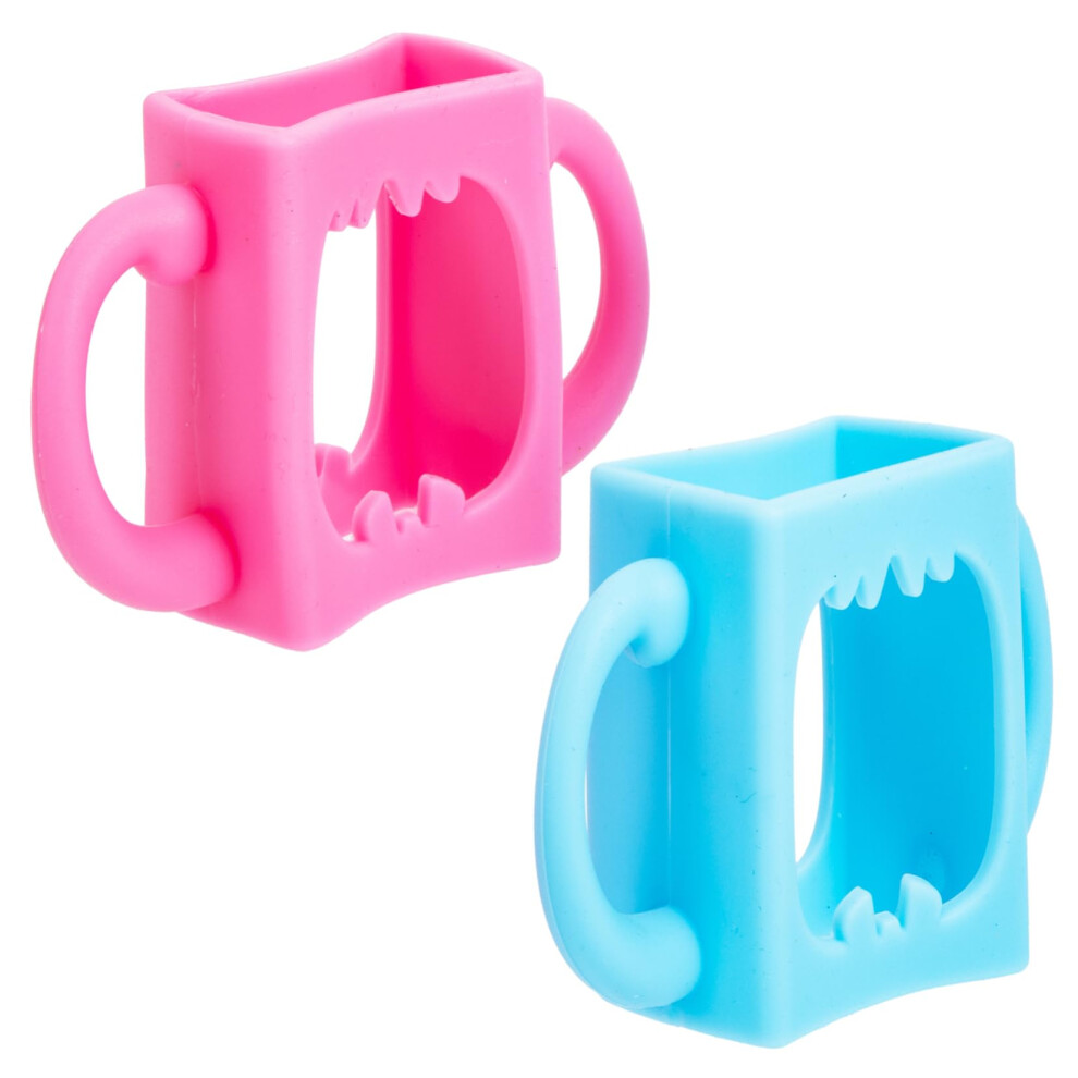 Silicone Bottle Handle Sleeve 4pcs Heat Resistant NonSlip Grip Shockproof Sippy Cup Cover