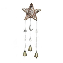 Campanas de Bruja para Puerta, Protección, Carillones de Viento de Bruja, Colgantes, Campanillas de Bruja Hechas A Mano, Carillones de Viento de