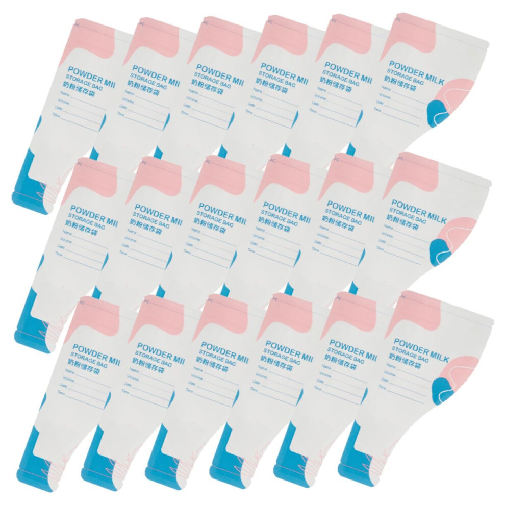 30pcs Breastmilk Storage Bags and Premeasured Milk Powder Bags Leakproof for Travel Baby Feeding