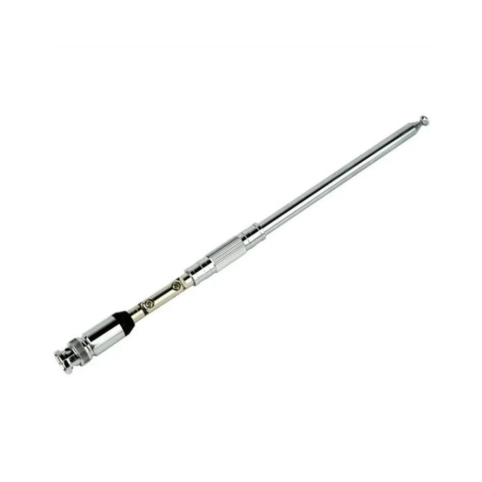 Fm Walkie-Talkie Radio Antenna Bnc Antenna 76-108Mhz Changbai Pull Rod Antenna Fm Antenna Silver 6134220671628