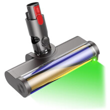 Cabezal de Cepillo para V7 V8 V10 V11 V15 Piezas de Repuesto del Cabezal de Cepillo para Pisos de Madera Dura con Luz de Detección de Polvo