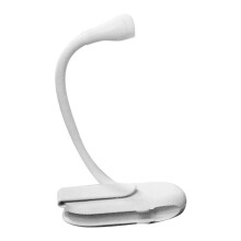 Buchlicht, 3-Farbiges Leselicht, Wiederaufladbares USB-Buchlicht, Tragbare Buchlampe zum Lesen im Bett, LED-Nachtlicht für Buchliebhaber B