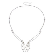 Halloween Alloy Skull Festival Claw Necklace Holiday Party Dress Props Unisex Skeleton Hand Bone Necklace