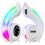 Conch Wireless Atmosphere Lamp Touch to Adjust Lighting RBG Desktop Lamp Wireless  Speaker Alarm Clock,B 3