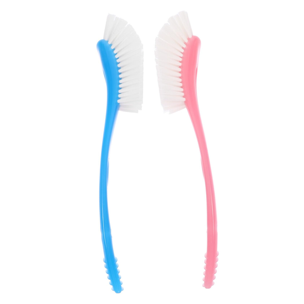 Bottle Cleaning Brush Set with Flexible Head and Ergonomic Handle for Baby Bottles and Cups, 2pcs