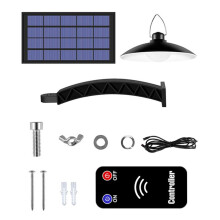 Solar Powered Pendant LED Solar Light Waterproof Hanging Outdoor Lamp Courtyard Garden Decoration Lighting B