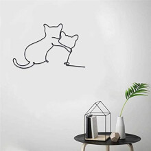 Metal Wrought Iron Crafts Animal Wall Decorations Soft Homes Wall Wrought Iron Crafts Pendants