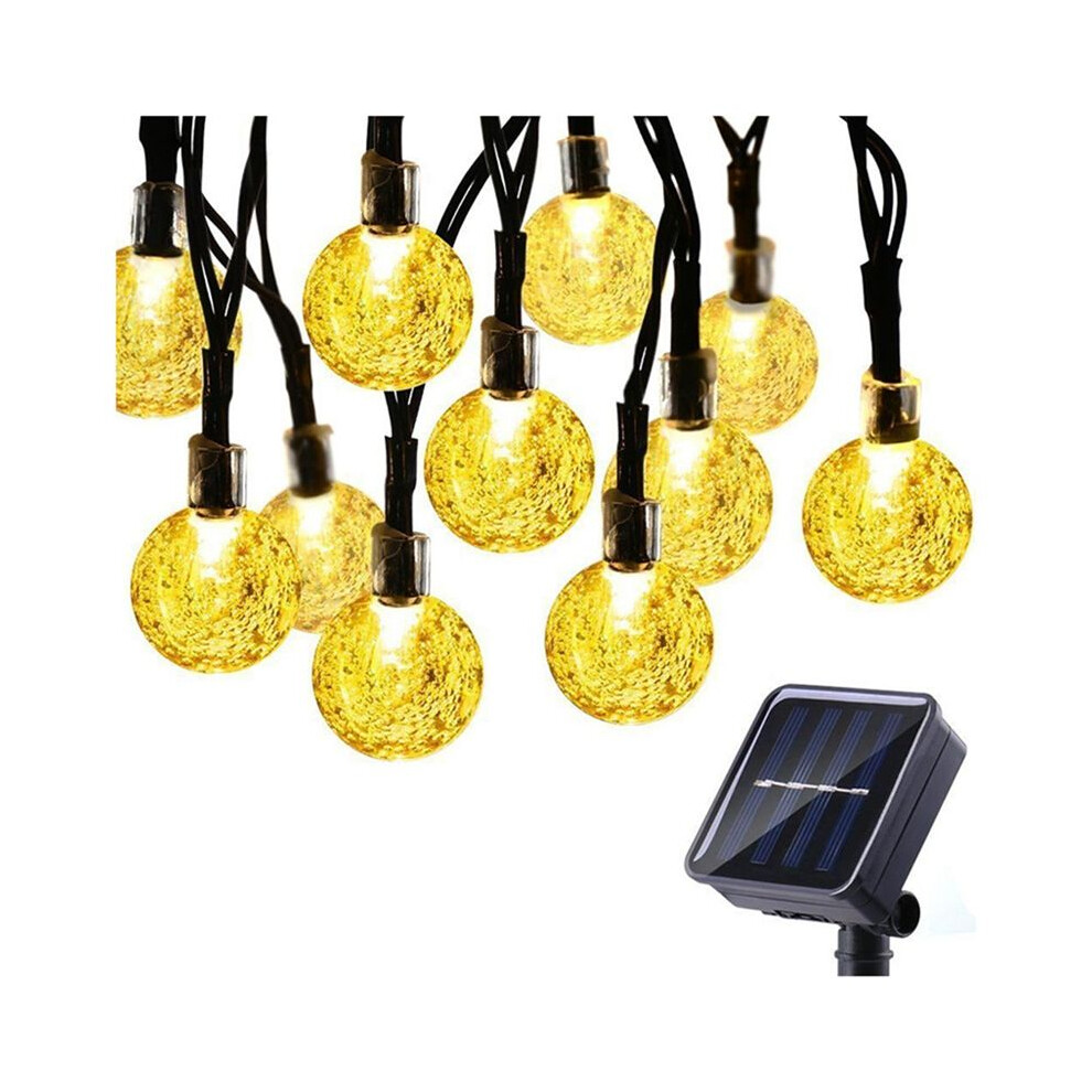 8 Modes Solar Light Bulbs Crystal 5M Led String Lights Fairy Lights Garlands For Christmas Party Outdoor Decoration 4711842209167