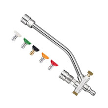 Foam Nozzle Dual Connector Accessories Dual Use Foam Nozzle 1/4 Inch High Pressure Washer Foam Nozzle