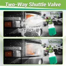 Foam Nozzle Dual Connector Accessories Dual Use Foam Nozzle 1/4 Inch High Pressure Washer Foam Nozzle
