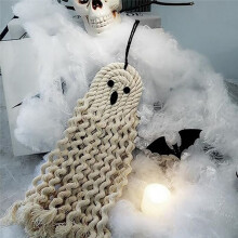 Halloween Scary Decorations,Halloween Hanging Hanging Skeleton Windsock Pendant for Patio Garden Spooky Party