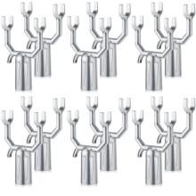 12Pcs Metal Tree Branch Support Tree Brace Branch Crutch Tree Straightening Kit for Propping Fruited Tree Branches