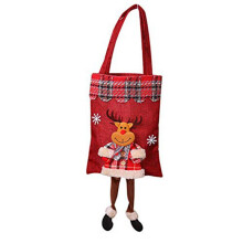 4Pcs Candy Bags Christmas Decor,Christmas Santa-Claus Gift Bag Xmas Ornaments Kids Gift for Christmas Party Supplies