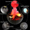 3D Fake-Fire Light, Hanging LED Flame Light, Artificial LED Silk Flame Stage Effect Light Realistic Campfire Lamp Prop 7