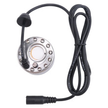 Mist Maker with LED Light, Funny Fish Tank Accessories Decoration Fogger for Reptile Terrarium Fountain Planted