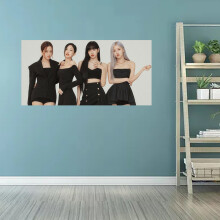DIY Girl Group Korea  Full Diamond Round Diamond Diamond Painting 30X40cm Kit Home Decoration