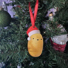 Christmas Potato Ornament,Christmas Tree Ornament Decor, Potato Hanging Ornament Christmas Tree Decorations (2 Pcs)
