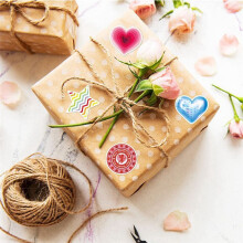 4 Pack Valentine's Day Party Decoration Stickers Valentine's Day Holiday Envelope Gift Love Stickers