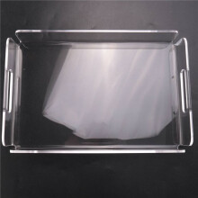 Transparente Acryl Ablage Acryl Snack Platte Multifunktionale Aufbewahrung Platte Badezimmer Handtuch Ablage
