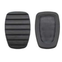 2Pcs Car Clutch Brake Rubber Pedal Pad Replacement Cover for  Modus Trafic Twingo Kangoo Clio Espace Scenic