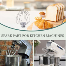 Stainless Steel Whisk 5K452WW for Kitchen Machine 5KSM90-5KSM185