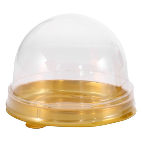 150 Pcs Clear Plastic  Cupcake Boxes Muffin Pod Dome Muffin Cake Container Box Individual Cupcake Dessert Container 2