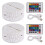2 Pack 3D Night LED Light Lamp Base + Remote Control + USB Cable, 16 Colors Light Show Display Stand for Acrylic Cracked 1