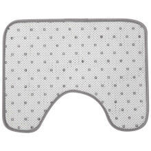 Juego de 2 Alfombrillas BañO, Alfombrillas del Cuarto de BañO y Alfombrillas de Inodoro en Forma de U, Alfombrilla de BañO Absorbente de Espuma