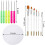 Cookie Decorating Kit,Round Cookie Turntable Decorating,Cookie Fondant Brush Icing Tool Cookie Turntable Decorating 6