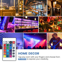 15 Sets 3D Night LED Light Lamp Base 16 Colors LED Light Display Base with Remote Control USB Light Base for Acrylic