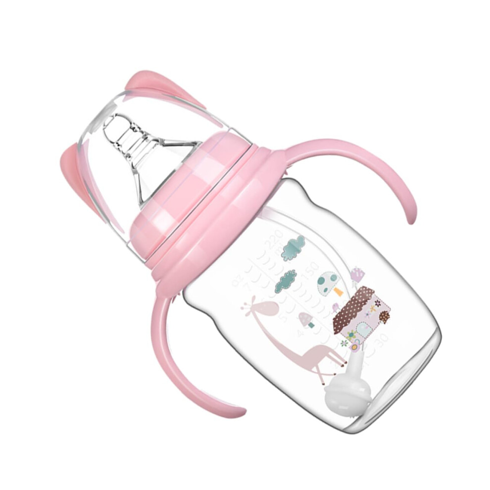 Leakproof Sippy Cup For Toddlers With Easy Clean Straw And Childfriendly Grip Pink