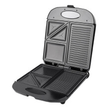 3-in-1 Breakfast Machine Multifunction Non-Stick Hotpot Waffle Omelet Sandwich Maker EU Plug