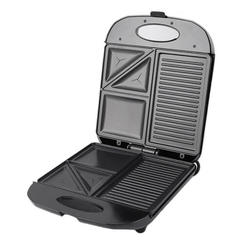 3-in-1 Breakfast Machine Multifunction Non-Stick Hotpot Waffle Omelet Sandwich Maker EU Plug