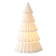 Ceramic Christmas Tree with Light, Vintage Porcelain Lighted Decor for Holiday A