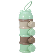 Milk Powder Dispenser 4Layer Stackable Baby Formula Storage Container for Travel Snacks