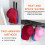 2PCS Acrylic Wall Mounted Hat Hook, Baseball Hat Organizer, Multi-Purpose Hat Holder, for Baseball Cap, Hat Hangers A 5