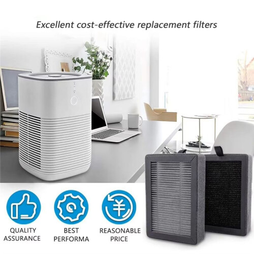 -H128 Replacement Filter Compatible for LEVOIT -H128 Air Purifier, -H128 H13 True HEPA Replacement Filter 4 Pack 2