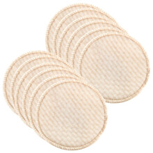 12Pack Reusable Organic Cotton Nursing Pads LeakProof Washable Comfort for Breastfeeding