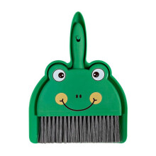 Broom Dustpan Kids Cute Cartoon Small Cleaning Set Pretend Toys Toddler Little Housekeeping Helper Set Frog
