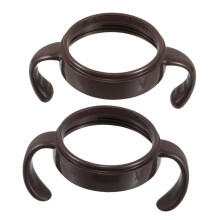 2pcs Wide Neck Baby Bottle Replacement Handles with Ergonomic Grip, Lightweight and Easy to Clean