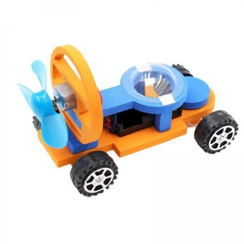 DIY Electronics Kit for Kids 2 Pack Wind Power Car Model, HandsOn STEM Educational Toy Set