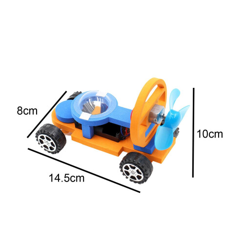 DIY Electronics Kit for Kids 2 Pack Wind Power Car Model, HandsOn STEM Educational Toy Set 1