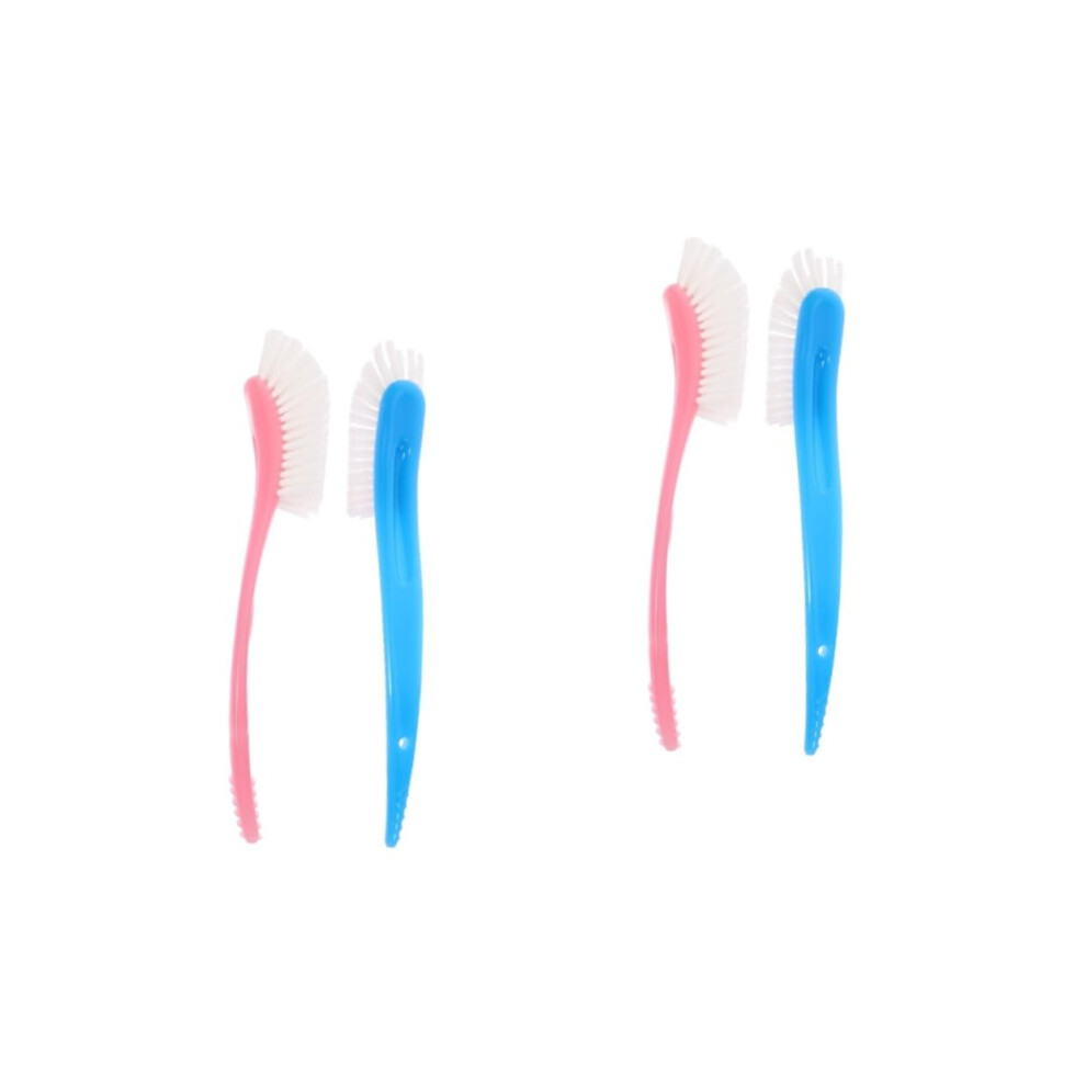 2Pack Nylon Bottle Cleaning Brush for Narrow Neck Bottles and Baby Cups, Long Handle Deep Reach Scrubbing