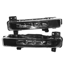 1 Par de Faróis de Neblina Dianteiros LED Luz de Circulação Diurna para Série 5 G30 G31 G38 520i 530i 2017-2020 63179477171 63179477172