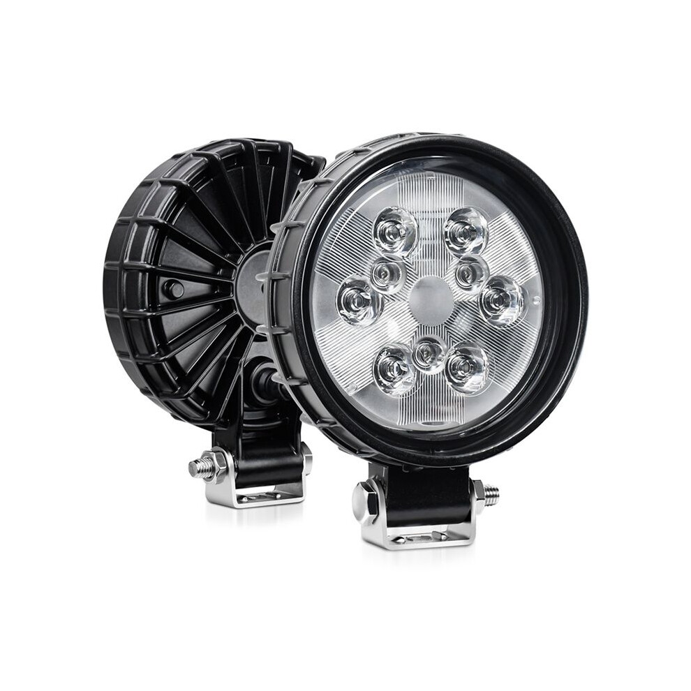 Car Led Pods 160W Round Led Auxiliary Work Led Head For Car Truck Atv Suv Off Road Light 6032562193825