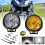 3 Polegadas 90W LED Pods  com Tampas Âmbar, Luz de Neblina Pods LED Light Bar Offroad Driving Lights, Spot Flood Combo Light 6