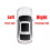 Mistlamp voor  Veloster Turbo 2013-2017 922012V500 4